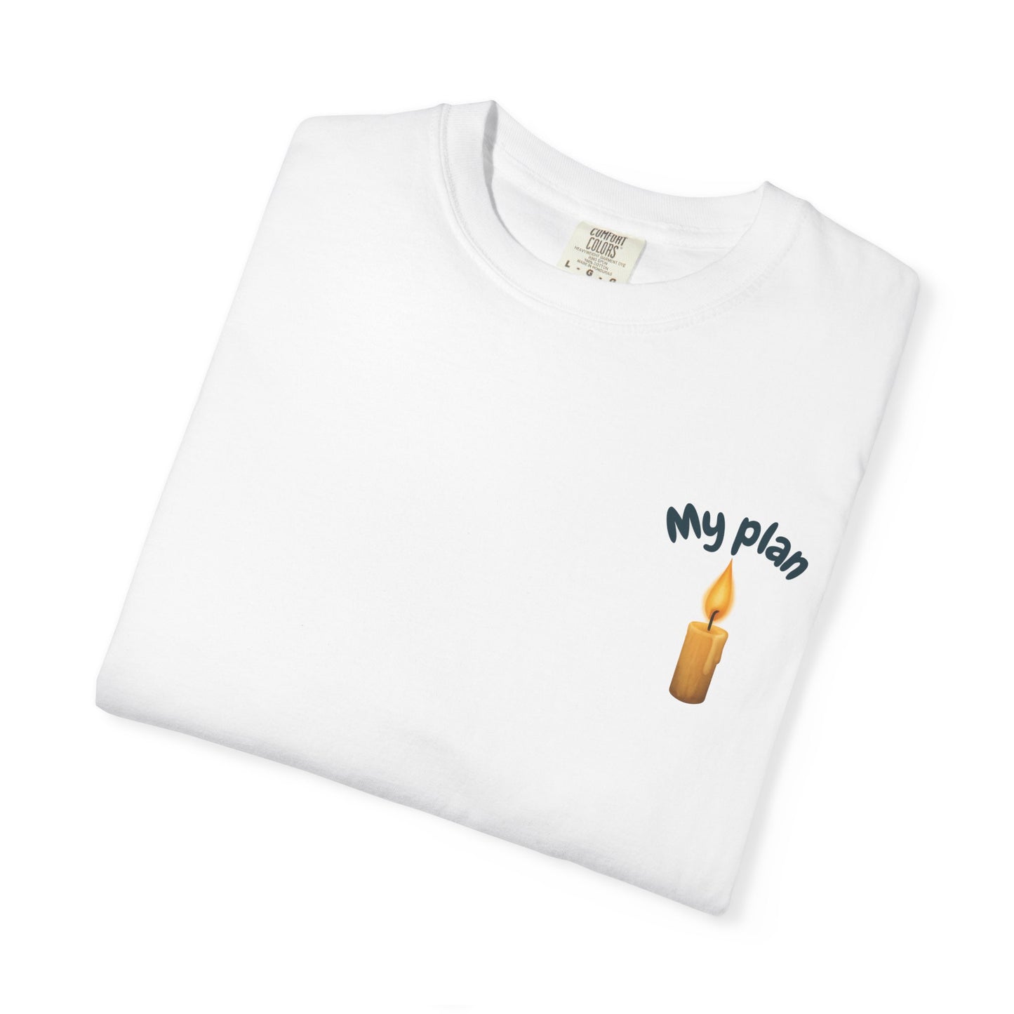 God's Plan Is Greater Unisex Garment-Dyed T-shirt, Inspirational Tee, Faith-Based Apparel, Casual Wear, Gift for Friends or Family