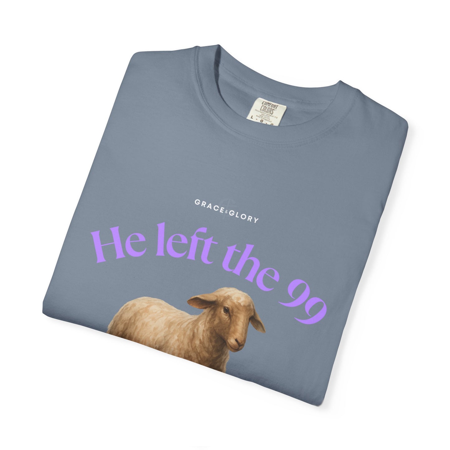 Unisex Garment-Dyed T-Shirt with Inspirational Design, Cute Sheep Tee for Faithful Individuals, Perfect for Casual Wear, Gifts, and [...]