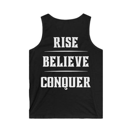 Men's Softstyle Tank Top - Casual Summer Wear, Athletic Vibe, Workout Top, Beach Day Essential, Great for Gifts