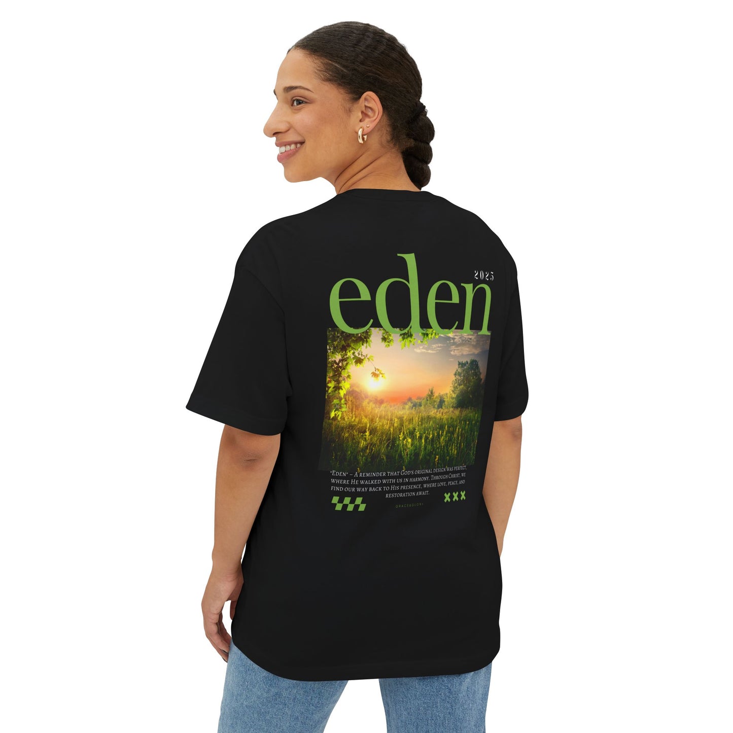Eden - Oversized Black