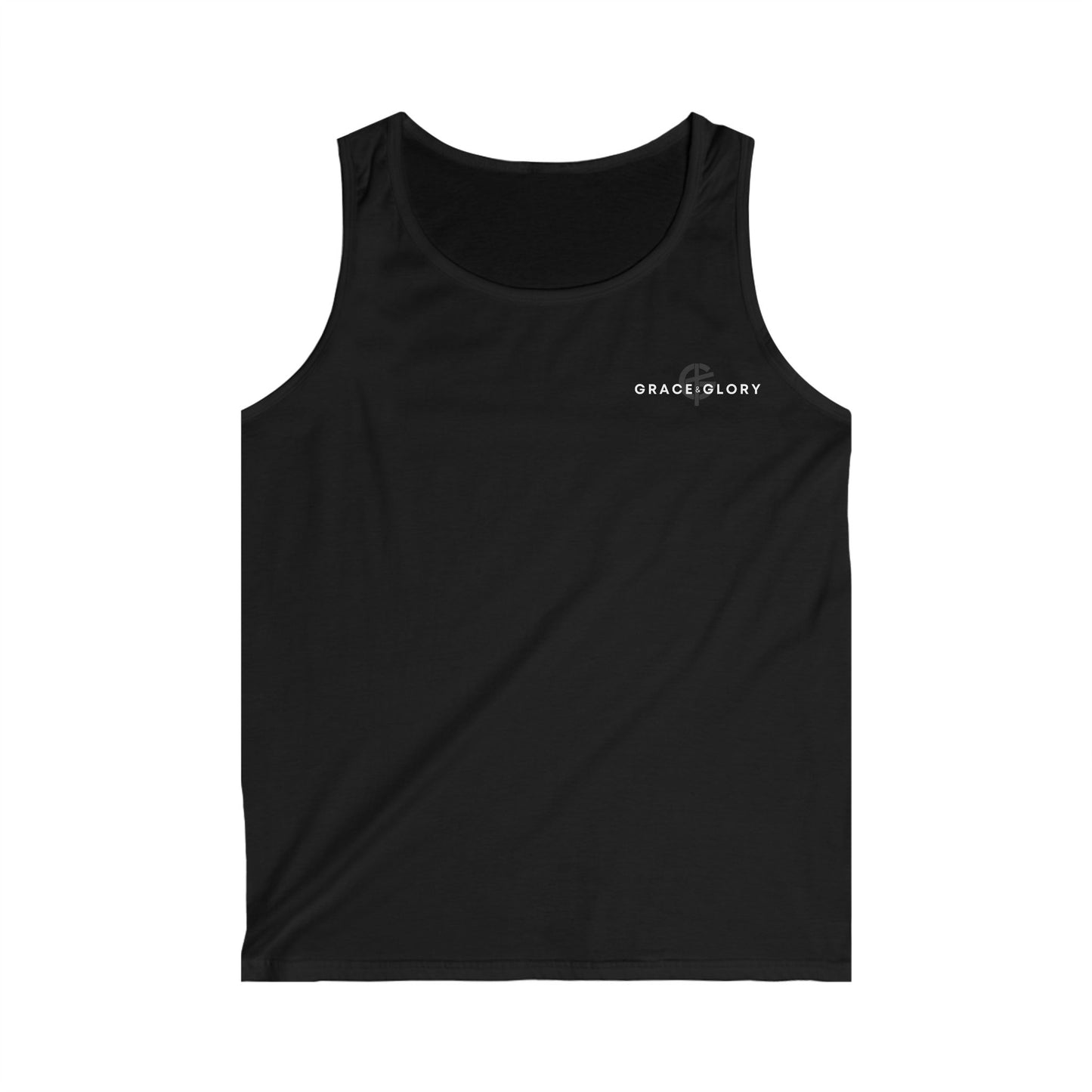 Men's Softstyle Tank Top - Casual Summer Wear, Athletic Vibe, Workout Top, Beach Day Essential, Great for Gifts