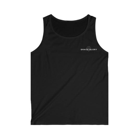 Men's Softstyle Tank Top - Casual Summer Wear, Athletic Vibe, Workout Top, Beach Day Essential, Great for Gifts
